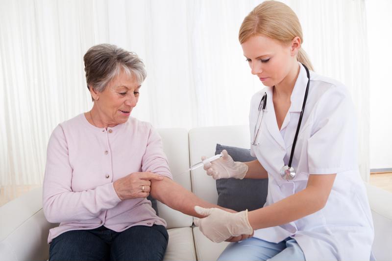 Vaccinations help seniors avoid illnesses such as the flu and pneumonia.